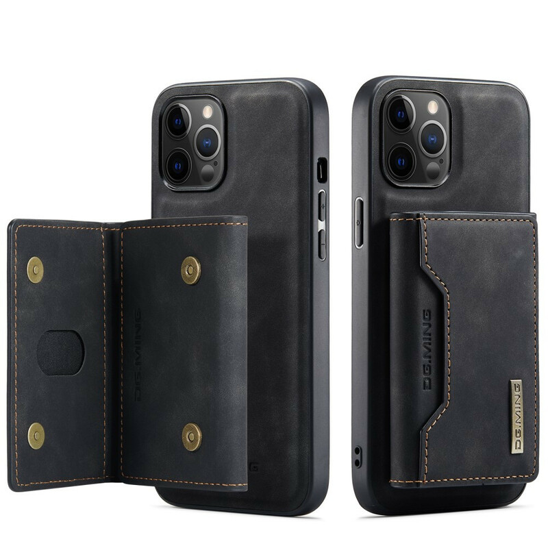 Coque iPhone 12 / 12 Pro Porte-Cartes Détachable DG.MING