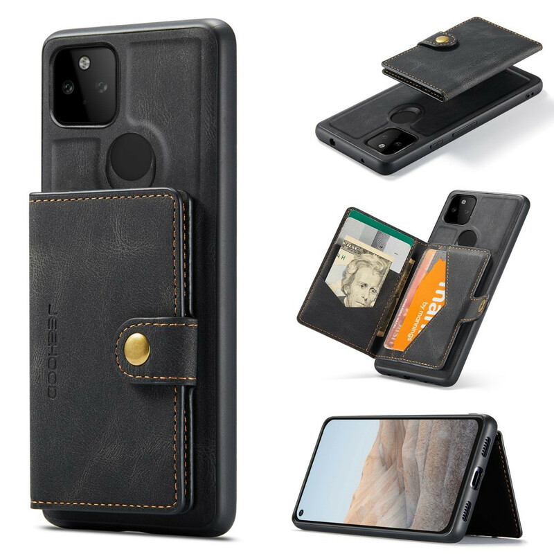 Coque Google Pixel 5A 5G Porte-Cartes Détachable Coque Google Pixel 5A 5G Porte-Cartes Détachable
