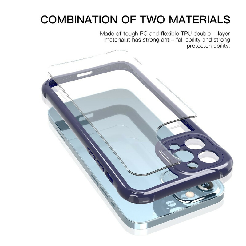 Coque iPhone 12 / 12 Pro Transparente LEEU Coussins Protecteurs Coque iPhone 12 / 12 Pro Transparente LEEU Coussins Protecteurs