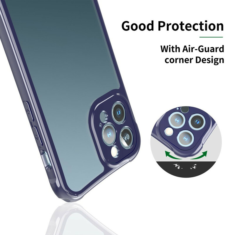 Coque iPhone 12 / 12 Pro Transparente LEEU Coussins Protecteurs Coque iPhone 12 / 12 Pro Transparente LEEU Coussins Protecteurs