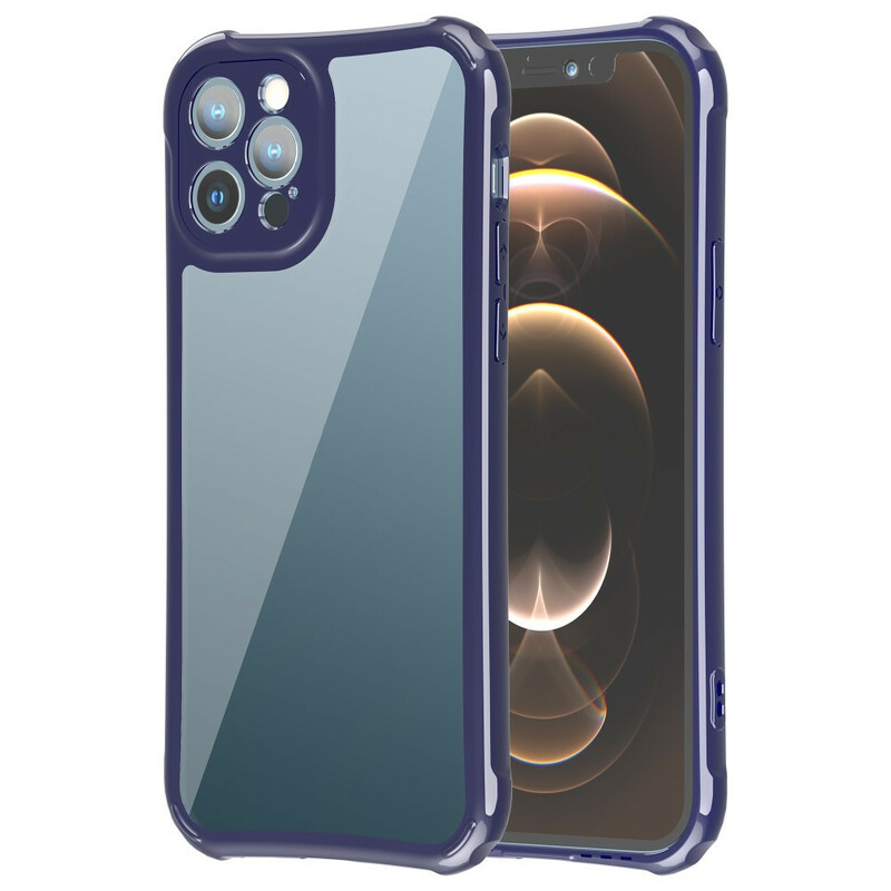 Coque iPhone 12 / 12 Pro Transparente LEEU Coussins Protecteurs Coque iPhone 12 / 12 Pro Transparente LEEU Coussins Protecteurs