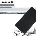 Flip Cover iPhone 12 / 12 Pro Effet Cuir Couture Flip Cover iPhone 12 / 12 Pro Effet Cuir Couture