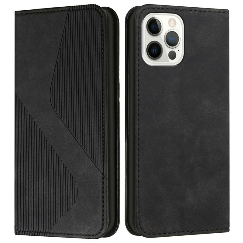 Flip Cover iPhone 12 / 12 Pro Style Cuir S-Design Flip Cover iPhone 12 / 12 Pro Style Cuir S-Design