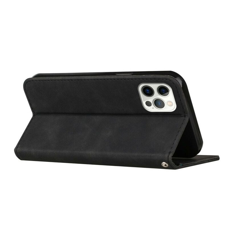 Flip Cover iPhone 12 / 12 Pro Style Cuir S-Design Flip Cover iPhone 12 / 12 Pro Style Cuir S-Design