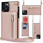 Coque iPhone 12 / 12 Pro Bandoulière Porte-cartes Coque iPhone 12 / 12 Pro Bandoulière Porte-cartes
