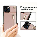 Coque iPhone 12 / 12 Pro Bandoulière Porte-cartes Coque iPhone 12 / 12 Pro Bandoulière Porte-cartes
