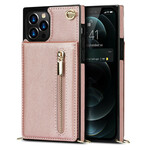 Coque iPhone 12 / 12 Pro Bandoulière Porte-cartes Coque iPhone 12 / 12 Pro Bandoulière Porte-cartes