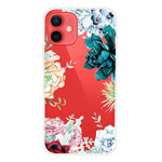 Coque iPhone 13 Mini Fleurs Aquarelle