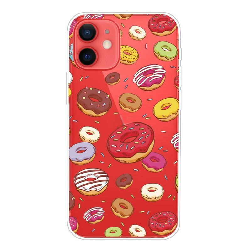 Coque iPhone 13 Mini Love Donuts
