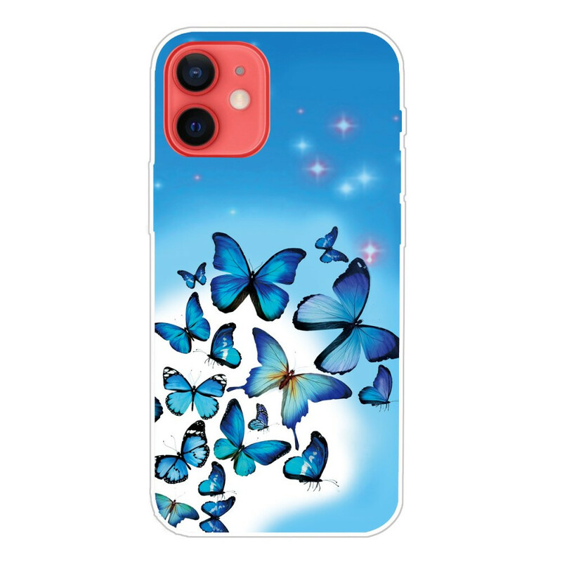 Coque iPhone 13 Mini Papillons Papillons