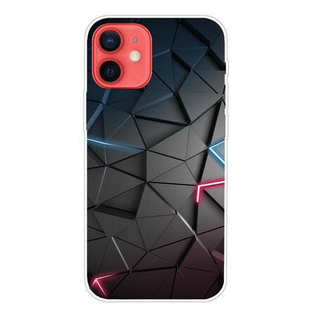 Coque iPhone 13 Mini Flexible Géométrie