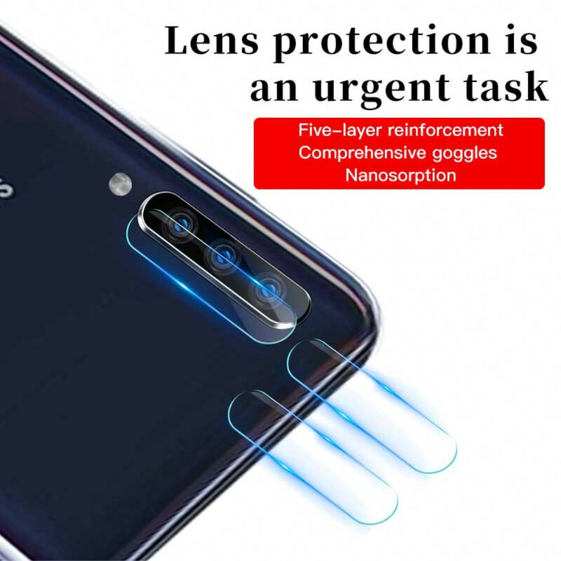 Lentille de Protection en Verre Trempé pour Samsung Galaxy A50 Lentille de Protection en Verre Trempé pour Samsung Galaxy A50