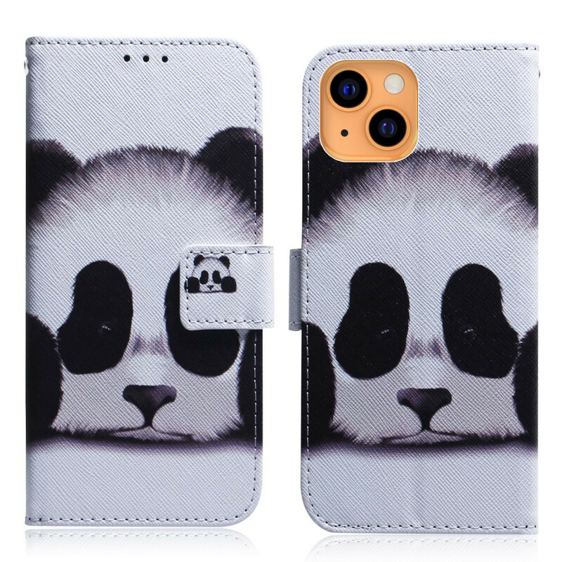 Housse iPhone 13 Mini Face de Panda Housse iPhone 13 Mini Face de Panda