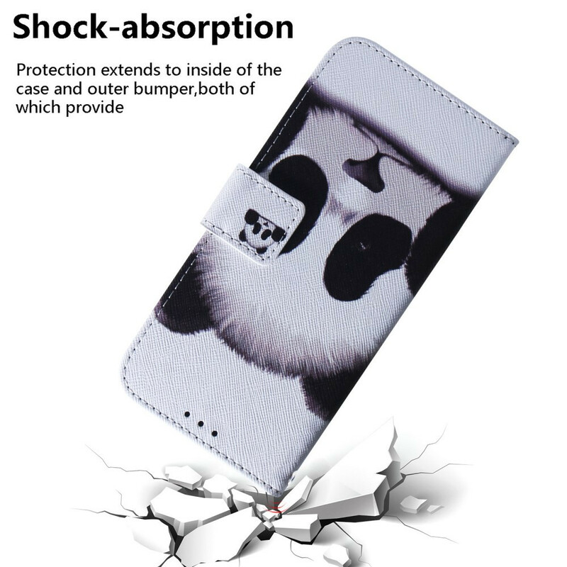 Housse iPhone 13 Mini Face de Panda Housse iPhone 13 Mini Face de Panda