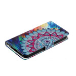 Housse iPhone 13 Mini Mandala Ultra Coloré