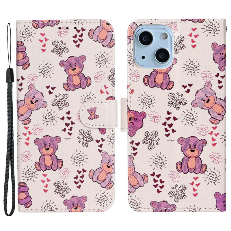 Housse iPhone 13 Mini Que des Oursons Housse iPhone 13 Mini Que des Oursons