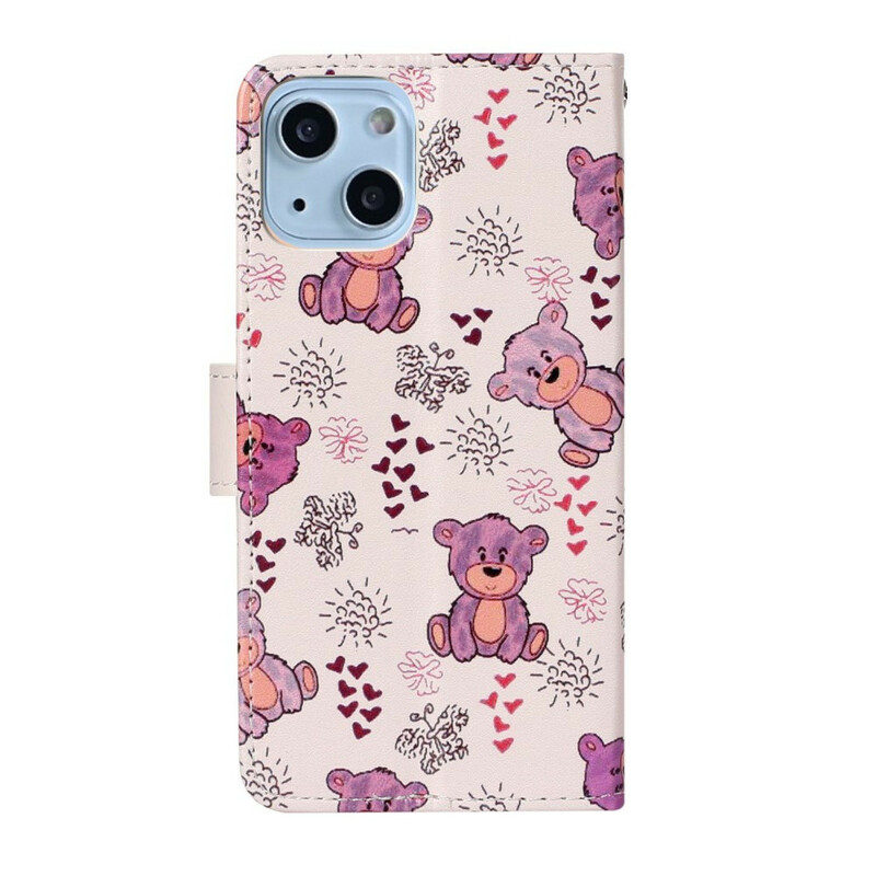 Housse iPhone 13 Mini Que des Oursons Housse iPhone 13 Mini Que des Oursons