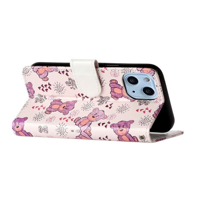 Housse iPhone 13 Mini Que des Oursons Housse iPhone 13 Mini Que des Oursons