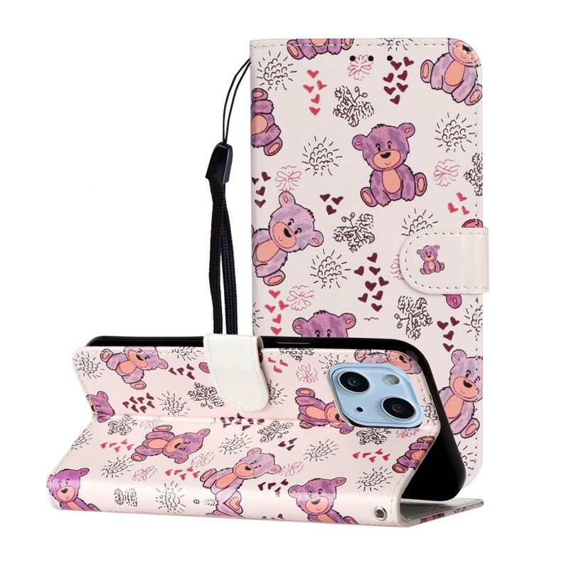 Housse iPhone 13 Mini Que des Oursons Housse iPhone 13 Mini Que des Oursons