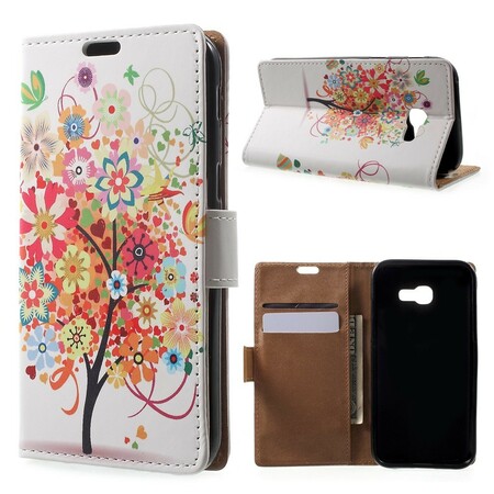 Housse Samsung Galaxy A3 2017 Arbre Fleuri