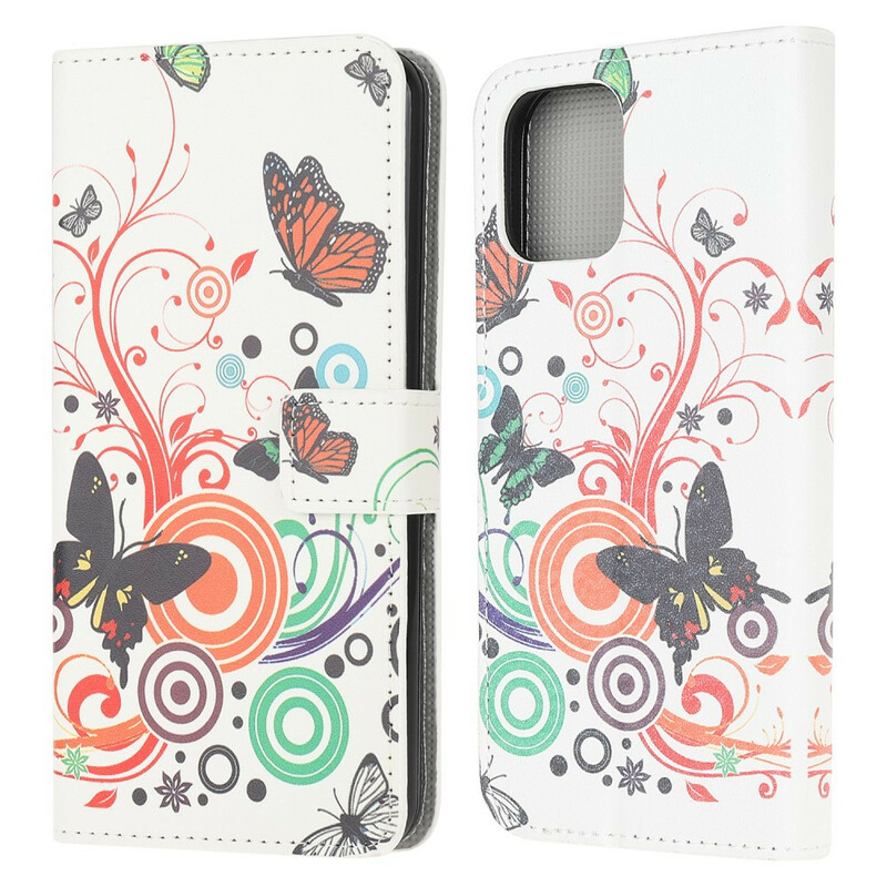 Housse iPhone 13 Mini Papillons Démentiels