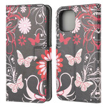 Housse iPhone 13 Mini Papillons Démentiels