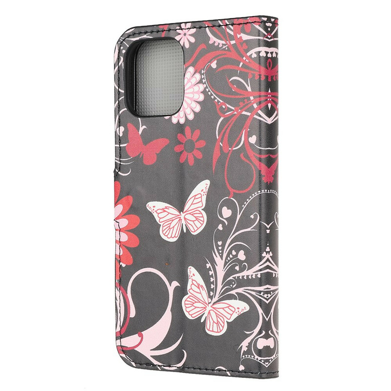 Housse iPhone 13 Mini Papillons Démentiels