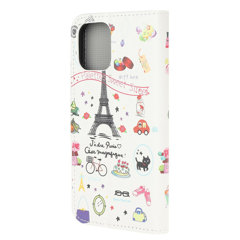 Housse iPhone 13 Mini J'adore Paris Housse iPhone 13 Mini J'adore Paris