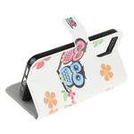 Housse iPhone 13 Mini Couple de Hiboux Housse iPhone 13 Mini Couple de Hiboux
