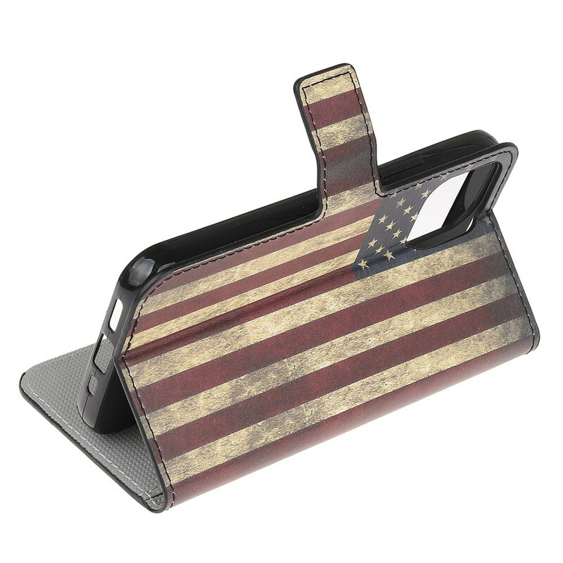 Housse iPhone 13 Mini Drapeau USA