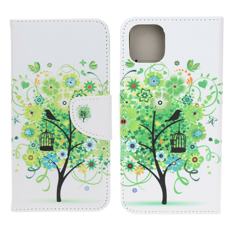 Housse iPhone 13 Mini Arbre Fleuri Housse iPhone 13 Mini Arbre Fleuri