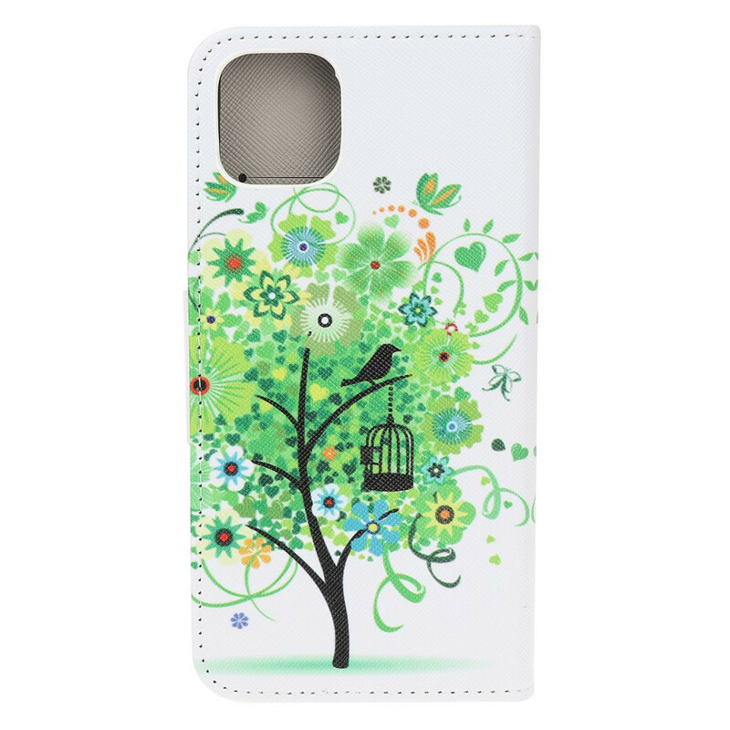 Housse iPhone 13 Mini Arbre Fleuri Housse iPhone 13 Mini Arbre Fleuri