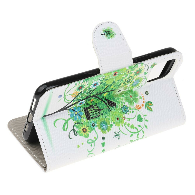 Housse iPhone 13 Mini Arbre Fleuri Housse iPhone 13 Mini Arbre Fleuri