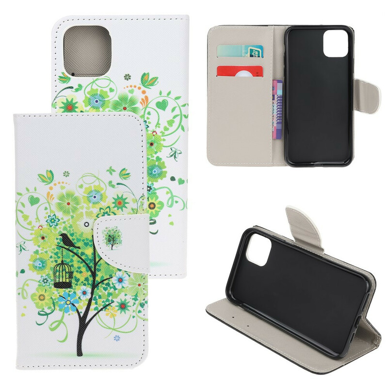Housse iPhone 13 Mini Arbre Fleuri Housse iPhone 13 Mini Arbre Fleuri