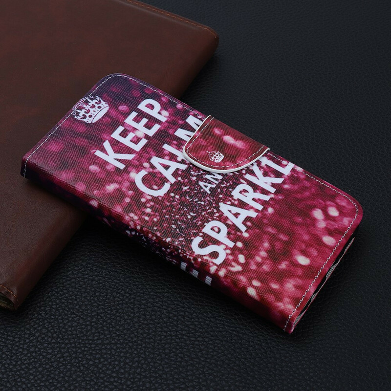 Housse iPhone 13 Mini Keep Calm and Sparkle Housse iPhone 13 Mini Keep Calm and Sparkle