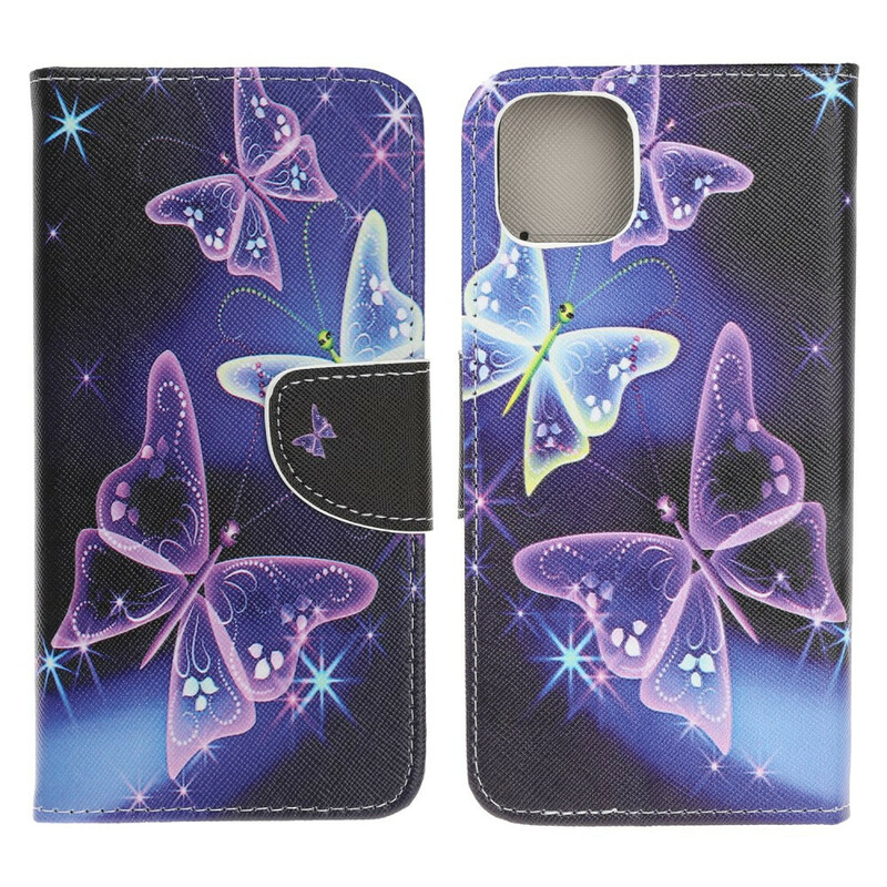 Housse iPhone 13 Mini Papillons Modernes Housse iPhone 13 Mini Papillons Modernes