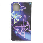 Housse iPhone 13 Mini Papillons Modernes