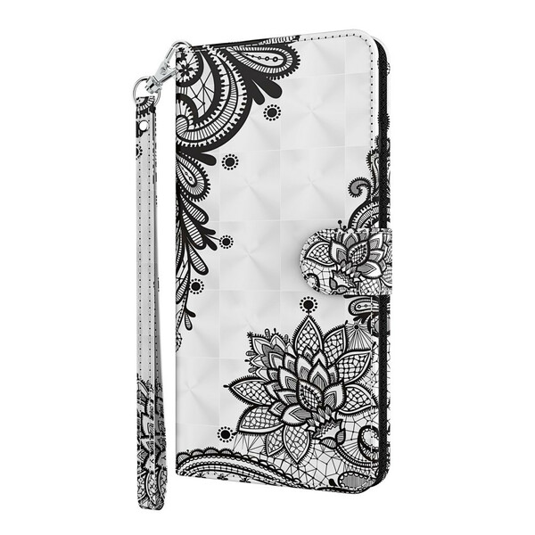 Housse iPhone 13 Mini Fleurs Dentelle