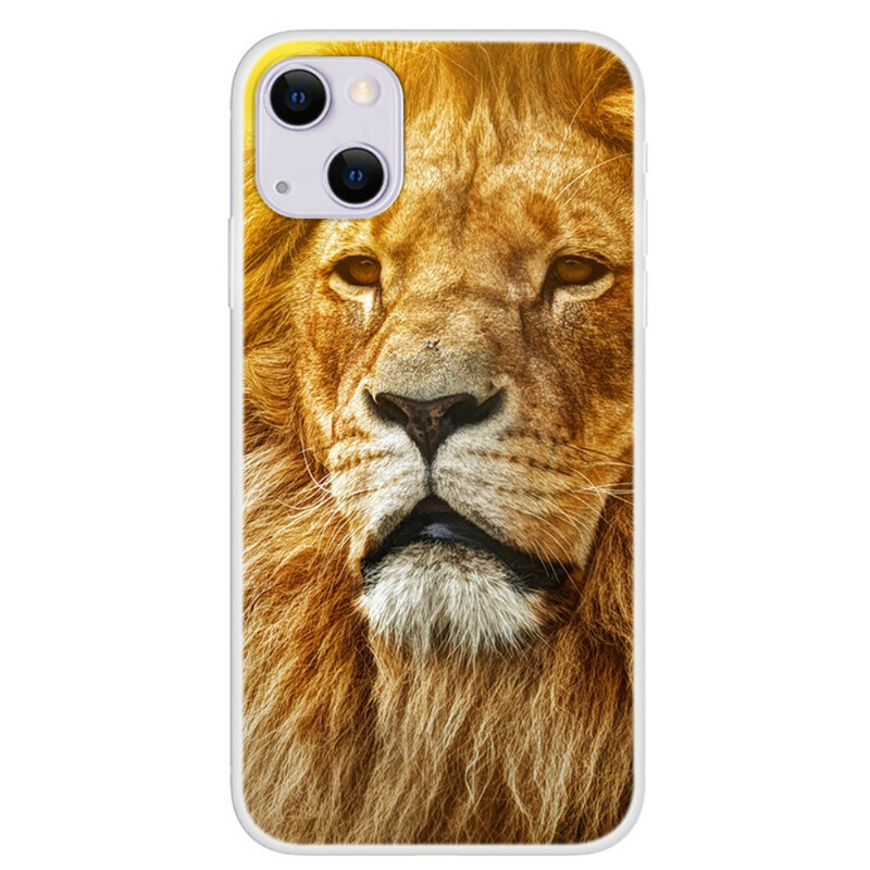 Coque iPhone 13 Mini Lion