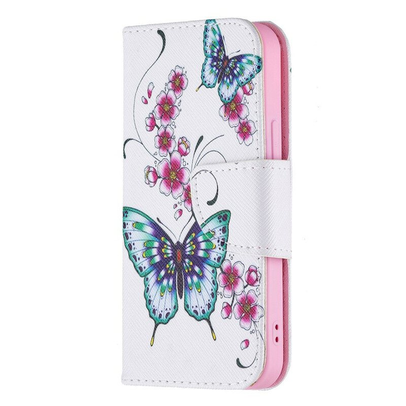 Housse iPhone 13 Mini Merveilleux Papillons Housse iPhone 13 Mini Merveilleux Papillons