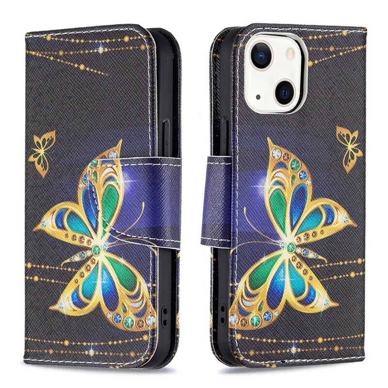 Housse iPhone 13 Mini Papillon Magique Housse iPhone 13 Mini Papillon Magique