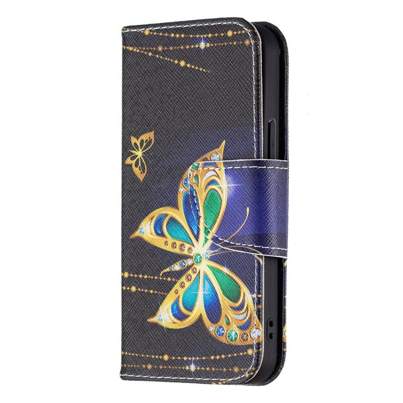 Housse iPhone 13 Mini Papillon Magique