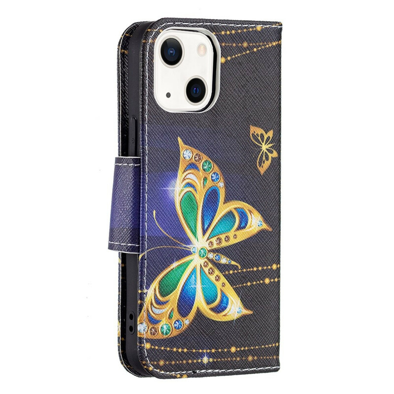 Housse iPhone 13 Mini Papillon Magique Housse iPhone 13 Mini Papillon Magique