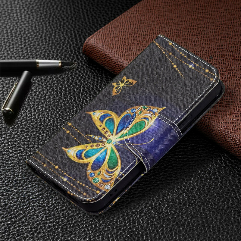 Housse iPhone 13 Mini Papillon Magique Housse iPhone 13 Mini Papillon Magique