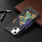 Housse iPhone 13 Mini Papillon Magique