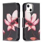 Housse iPhone 13 Mini Fleur Rose Housse iPhone 13 Mini Fleur Rose
