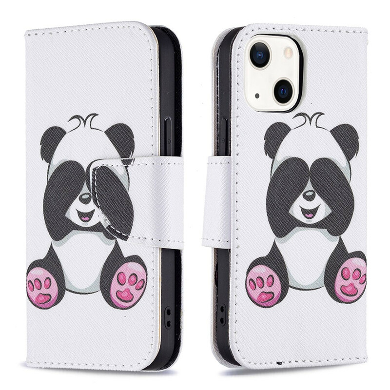 Housse iPhone 13 Mini Panda Fun Housse iPhone 13 Mini Panda Fun