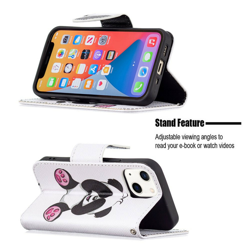Housse iPhone 13 Mini Panda Fun Housse iPhone 13 Mini Panda Fun