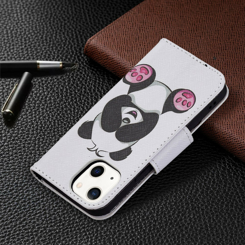 Housse iPhone 13 Mini Panda Fun Housse iPhone 13 Mini Panda Fun