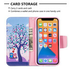 Housse iPhone 13 Mini Hiboux Sur La Balançoire Housse iPhone 13 Mini Hiboux Sur La Balançoire